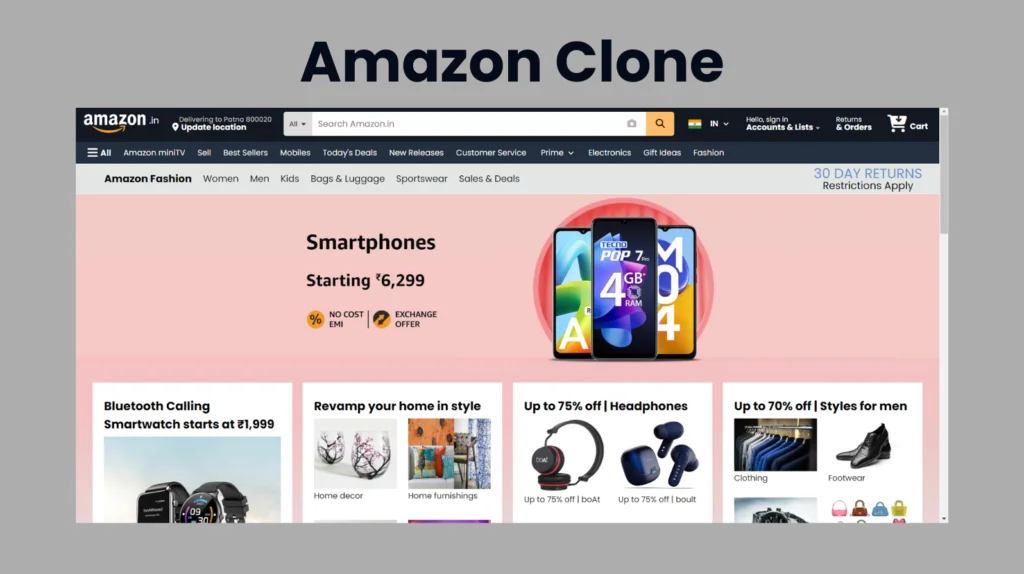Amazon Clone